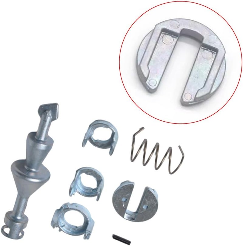 RAGBUSCLE Car Door Lock Cylinder Repair Kit, Replace 51217162427, 51217162439, 51217199833, Compatible with BMW 3 Series E90 E91 E92 E93, 1 Set (7 pcs) - Image 4